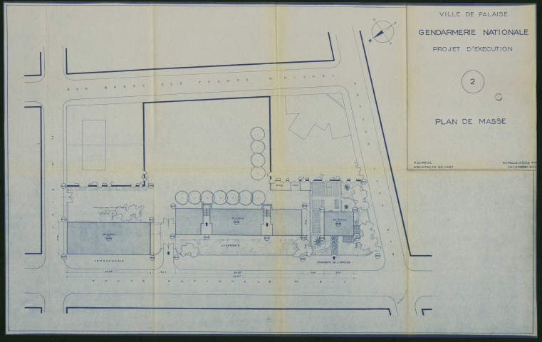 Projet d'exécution, plan de destruction, avant-projet n°1 et 2