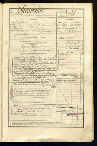 Thouroude, Pierre Albert Joseph