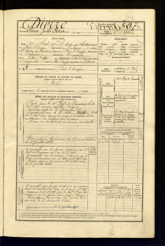 Dierre, Pierre Jules Désiré