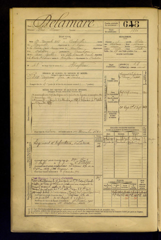 Delamare, Réné Eléonor