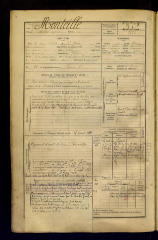 Monteille, Michel Alfred