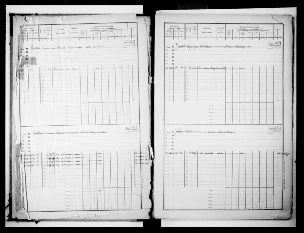 matrice cadastrale des propriétés bâties, 1911-1971, 4e vol. (cases 1965-2568)