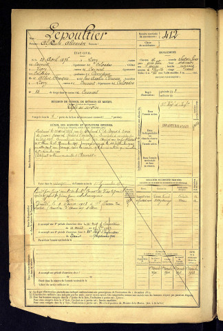 Lepoultier, Alphonse Alexandre