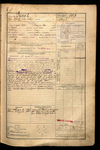 Binet, Charles Jules Arthur