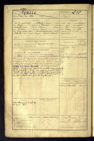 Marie, Pierre Noé Albert