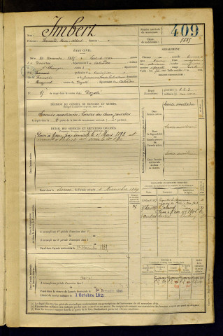 Imbert, Fernand Henri Albert