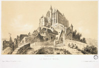 Le Mont St Michel. (Extrait de) La France miniature. Par Deroy