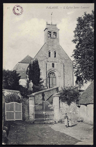 L'église Saint-Laurent (n°400 à 403)
