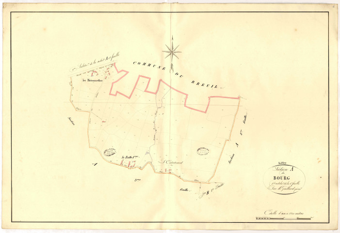 Section A1 2e subdivision du Bourg
