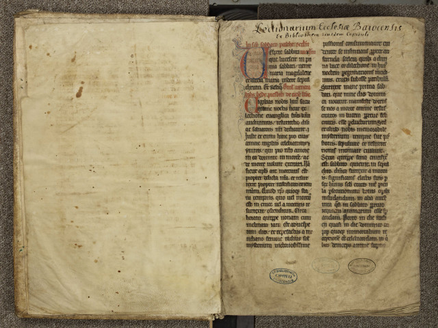 Lectionnaire à l'usage de l'église de BayeuxLectionarium ad usum ecclesie Baiocensis