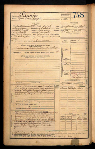 Pannier, Henri Martial Georges