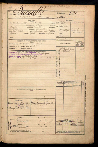 Duroulle, Henri Joseph Alphonse