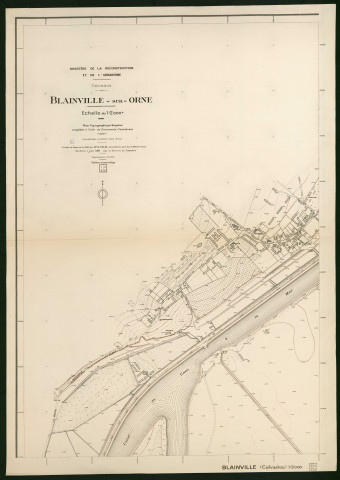 Plans topographiques de Blainville-sur-Orne