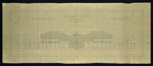 Elévation de la façade principale