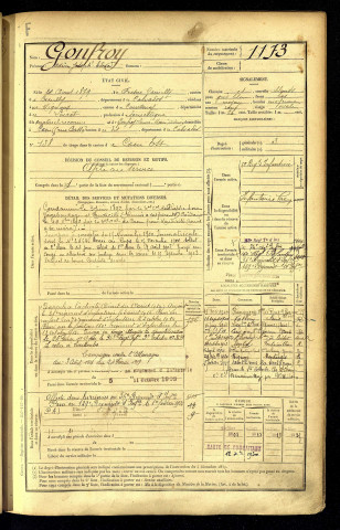 Gonfroy, Adrien Joseph Edouard