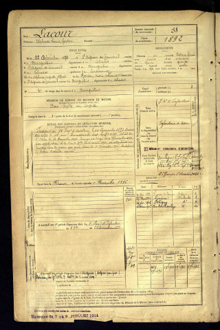 Lacour, Alphonse Louis Gaston