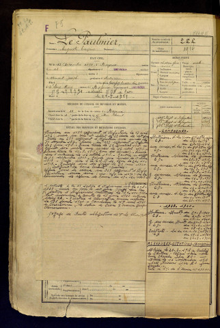 Le Paulmier, Auguste Eugène