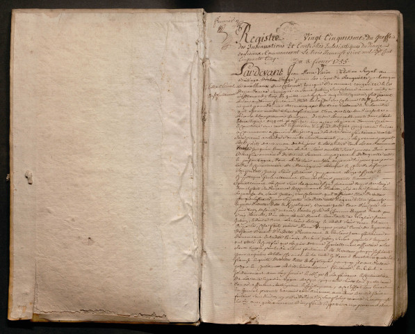 3 février 1755-30 septembre 1756