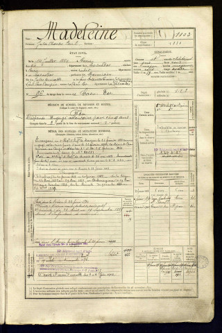 Madeleine, Jules Charles Paul