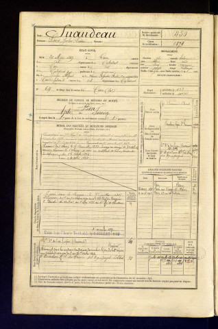 Suaudeau, Louis Jules Léon