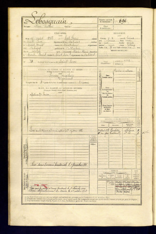 Lebosquain, Pierre Gustave