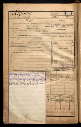 Lepiney, Eugène Auguste Honoré