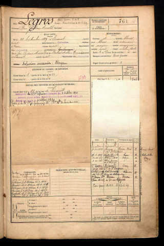 Legros, René Gaston Armand