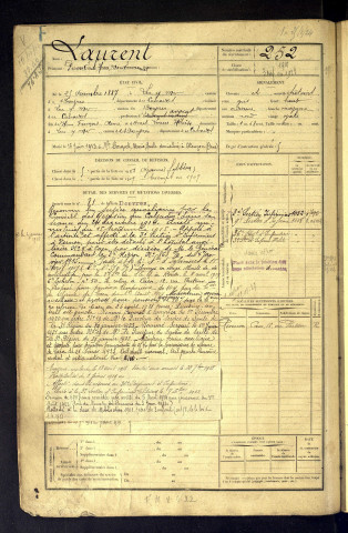 Laurent, Pierre Emile Henri Marie Emmanuel