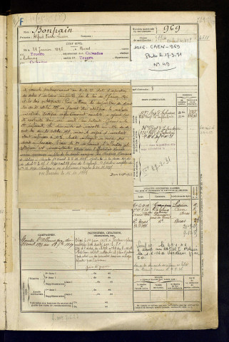 Bonpain, Alfred Pierre Lucien