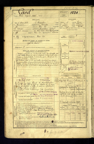 Carel, Xavier Auguste Aimé