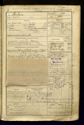 Poulain, Louis Henri