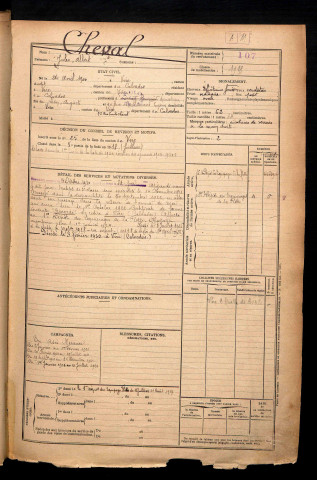 Cheval, Jules Albert