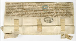Charte de l'abbé de Tewkesbury
