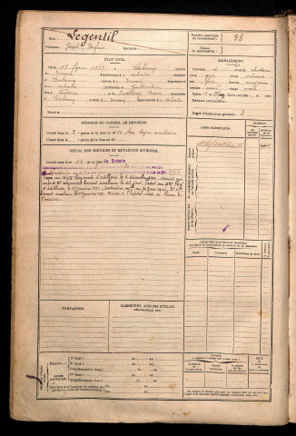 Legentil, Joseph Parfait