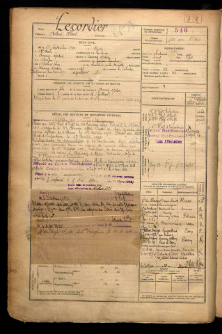 Lecordier, Arthur Albert