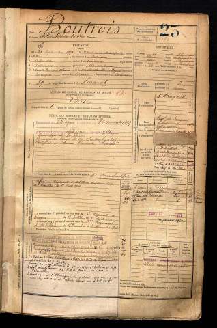 Boutrois, Arthur Alphonse Aurélien