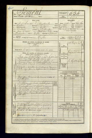 Sement, Victor Albert