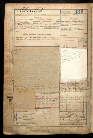 Chevillot, Jean Paul Léon