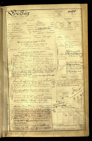 Le Biez, Gustave Louis