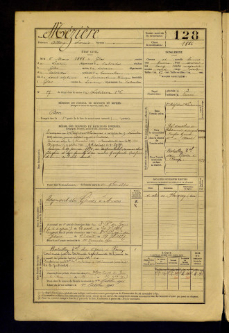 Mézière, Albert Louis