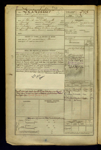 Lepeletier, Alphonse Joseph Louis