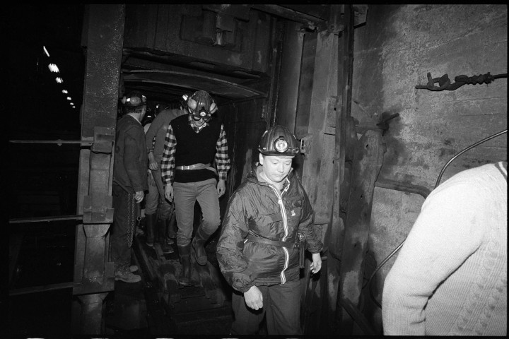 Visite à la mine de Soumont
