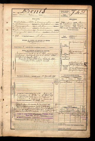 Denis, Arsène Victor