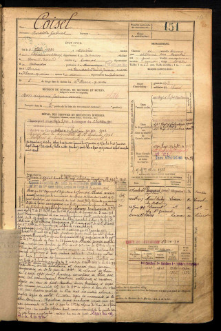 Coisel, Anatole Gabriel