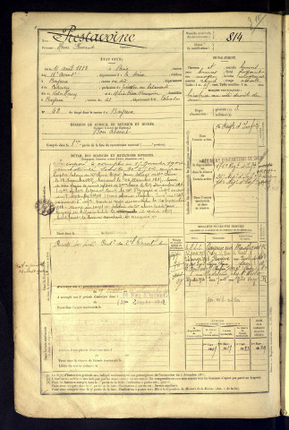 Prestavoine, Henri Fernand