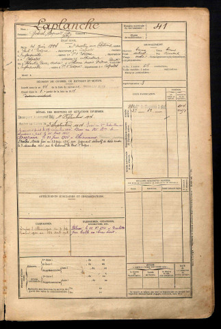 Laplanche, Gabriel Raymond Léon Jean