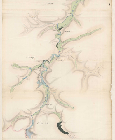 La Drome. Cours de la Drome