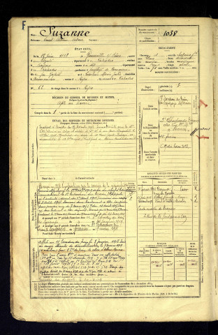 Suzanne, Ernest Albéric Octave