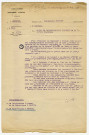 Exécution des prisonniers politiques de la prison de Caen le 6 juin 1944 : courrier de renseignements adressé au sous-préfet.