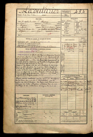 Lecouturier, André Léon Fortune